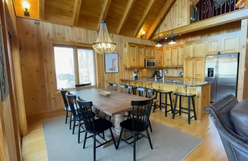 Six Mile Casa | Lakefront house with multiple outdoor areas, fire pit, dock and two kayaks