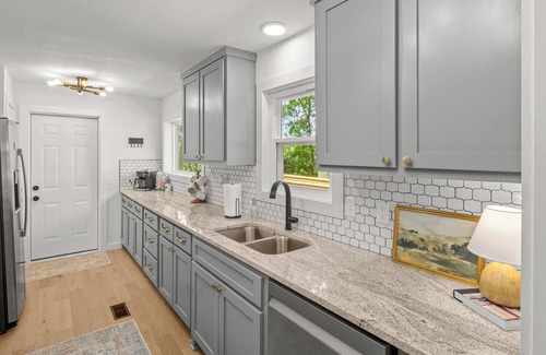 Bella Vista Casa | Lakefront, luxury beds, hot tub, fire pit, game room, private dock & boathouse.