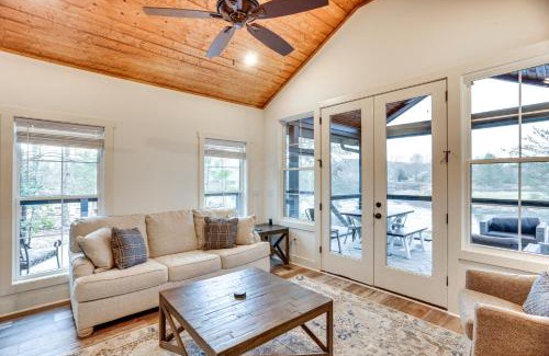 Tracy City Casa | Lakefront Retreat at Waters Edge with Fire Pit!