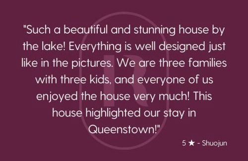 Queenstown Casa | Lakehouse Joela - award winning luxury home