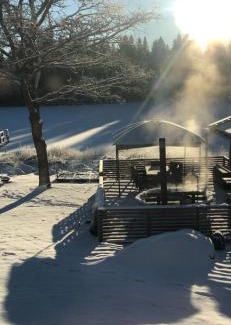 Malsryd Casa | Lakehouse med bastu, egen brygga och roddbåt