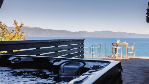 Tahoe Vista Casa | Lakeview by AvantStay Private Waterfront Cabin on Lake Tahoe w Hot Tub Views