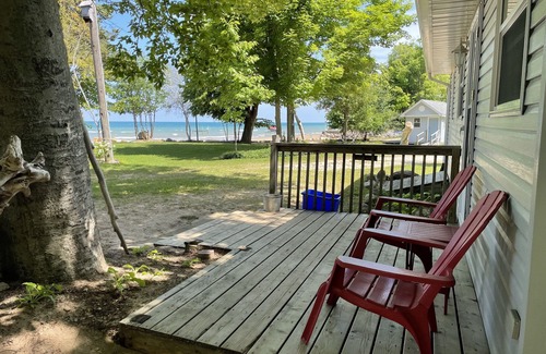 Plympton-Wyoming Cabaña | Casa frente al mar en la playa privada en el lago Huron