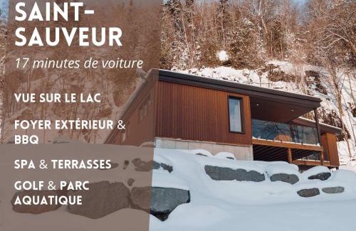Les Pays-d'en-Haut Regional County Municipality Chalet De Esquí | Lakeview Mid Century Luxury Cottage
