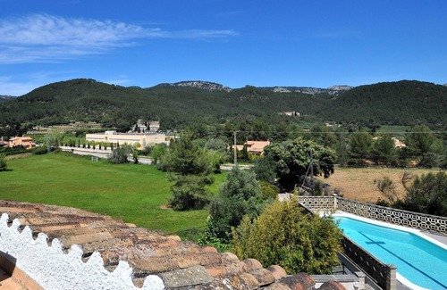 Esporles Villa | Villa con piscina privada, wifi, aire acondicionado y vistas a montaña ideal para familias y parejas - WiFi Gratis