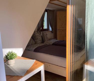 Vestenbergsgreuth Apartamento | Landgut Seebühne - Apartment mit Seeblick im Steigerwald