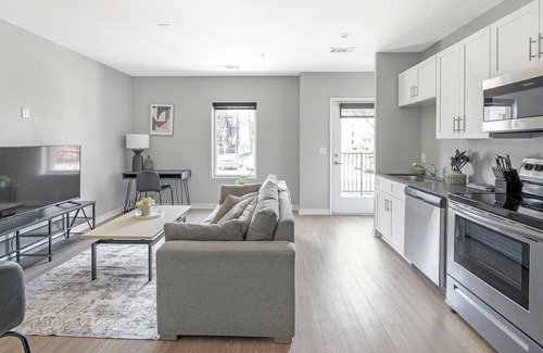 Nashville Apartamento | Landing at Fifty Forty Flats - 1 Bedroom in Len...