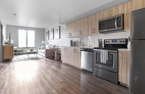 Northwest Portland Apartamento | Landing | Spectacular 1BD, Rooftop Lounge, Gym