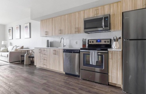 Northwest Portland Apartamento | Landing | Spectacular 1BD, Rooftop Lounge, Gym