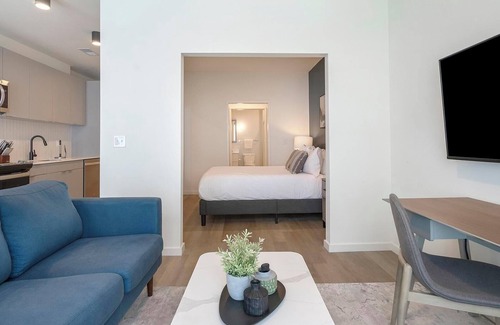 Durham Apartamento | Landing | Spectacular 1BD, Rooftop Lounge, Gym