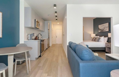 Durham Apartamento | Landing | Spectacular 1BD, Rooftop Lounge, Gym