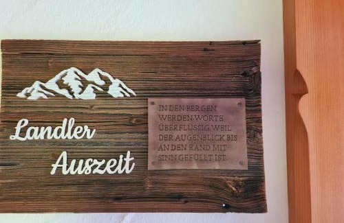 Landl Apartamento | Landler Auszeit