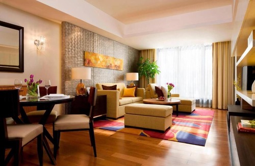 South Chaoyang Apartamento | Large 1-Bedroom Apartment ( 116㎡ ) at Jianguo Road, Chaoyang Beijing