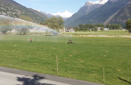 Visp Casa | Amplio apartamento en la zona agrícola de Visp