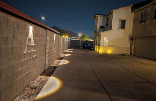 North Mountain Casa | Large bedroom with private entrance, bathroom and thermostat
