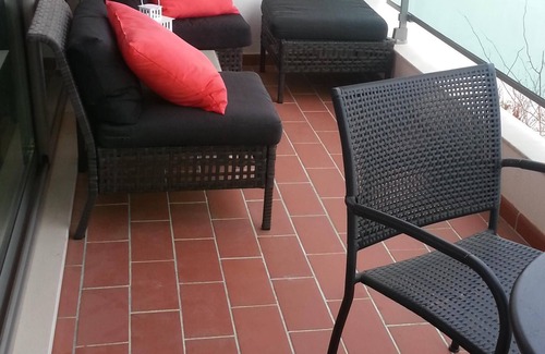 Cabanas Apartamento | Large, bright and modern apartment with partial view of the sea and lagoon/incl. WiFi