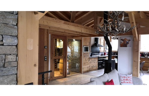 Plan Peisey Apartamento | Large chalet-style duplex in Peisey-Vallandry with terraces and sauna