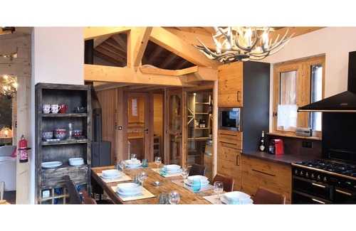 Plan Peisey Apartamento | Large chalet-style duplex in Peisey-Vallandry with terraces and sauna