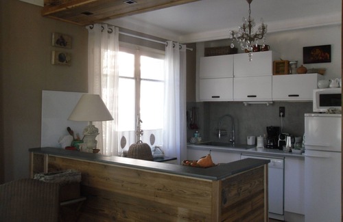 Font-Romeu-Odeillo-Via Apartamento | Amplio y acogedor apartamento, Esprit Chalet en el corazón de Font Romeu. WIFI.