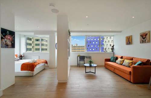 Wembley Park Apartamento | Large Cosy Studio Apartment Next To Stadium With Gym