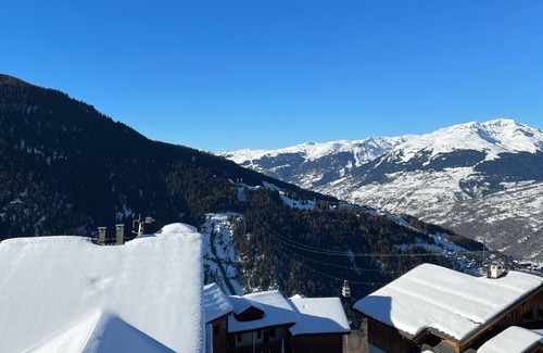 Peisey-Nancroix Apartamento | Large family apartment with breathtaking views at the foot of the slopes!