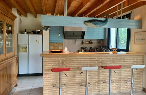 Larmor-Baden Casa | Large family home 2 steps from the port, Berder and beaches