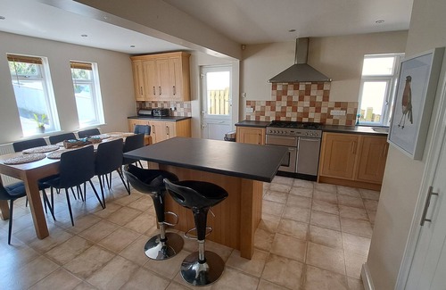 Bishops Tawton Casa | Large family home, stunning views and massive sunny terrace - close to beaches!!