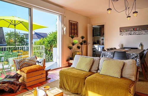 Kerroch Casa | Gran casa familiar, Lomener, PLOEMEUR (56), 4 playas a 350m, 12 personas