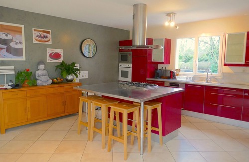 Gonneville-sur-Mer Villa | Gran villa familiar con piscina cubierta cerca de Deauville