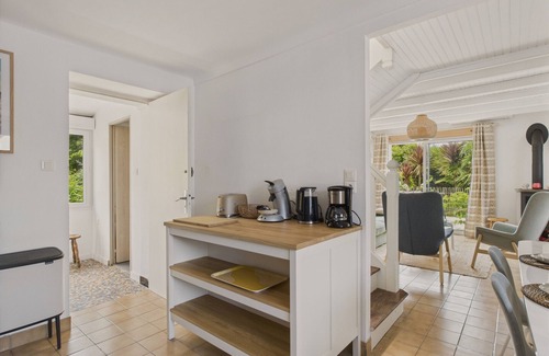 Fouesnant Chalet De Esquí | Gran jardín y terraza – 4 adultos y 1 niño