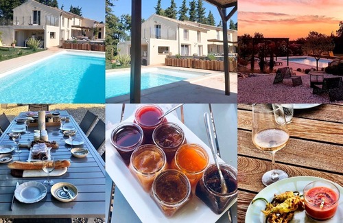 Mirabel-aux-Baronnies Casa | Large house between vineyards and olive trees