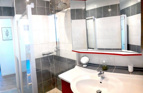 Pordic Casa | Large house 50m from the beach and garden with sea view