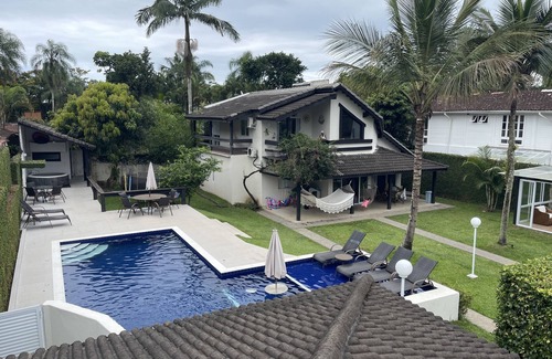 Barra do Una Casa | Gran casa en Barra do Una - 290m-980m2 de la tierra de la playa-Hasta 21 camas