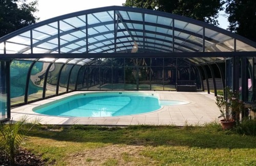 Saint-Barthelemy Casa | Large house with covered and heated swimming pool