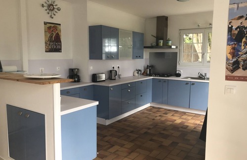 Kerherou Casa | Gran casa con vista al mar y gran jardín en Kerfany