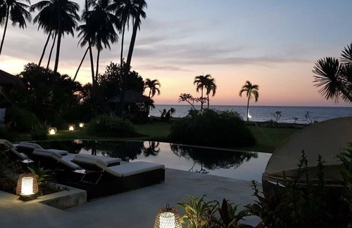 Bukti Villa | Gran villa de lujo en la playa, máximo 10 personas, hermoso volumen, típico balinés