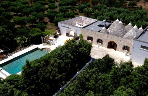 Martina Franca Villa | Hermoso trullo restaurado, con piscina con calefacción solar, patio cercado y cuarto de juegos