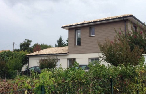 Pessac Casa | Gran casa moderna + piscina climatizada desde mediados de mayo hasta mediados de septiembre