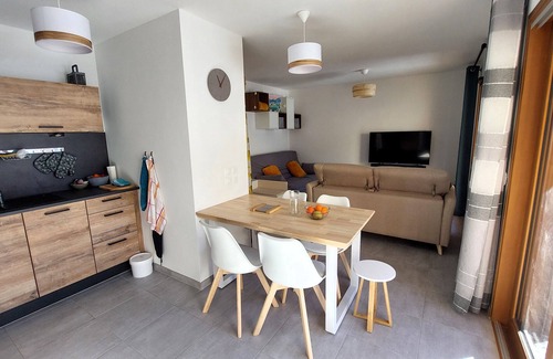 Monetier-les-Bains Apartamento | Large new T2 with terrace: le dahu perché