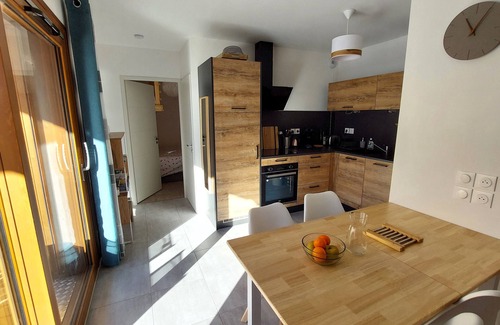 Monetier-les-Bains Apartamento | Large new T2 with terrace: le dahu perché