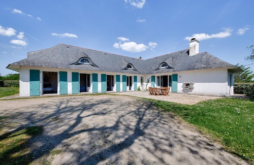 Saint-Pabu Chalet De Esquí | Gran casa frente al océano con jardín para 11