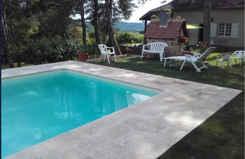 Figeac Casa | Gran casa quercynoise con piscina.