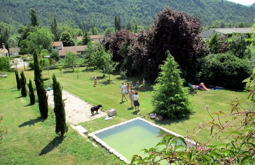 Saillans Casa | Gran restaurados Enólogos Casa con piscina privada, jardín grande y precioso Ver