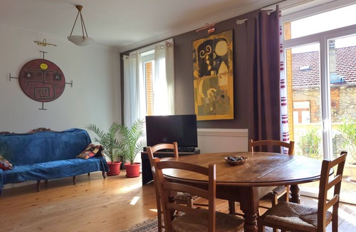 Thiers Casa | Large suite with access to living room, terrace, garden - Thiers center, train station