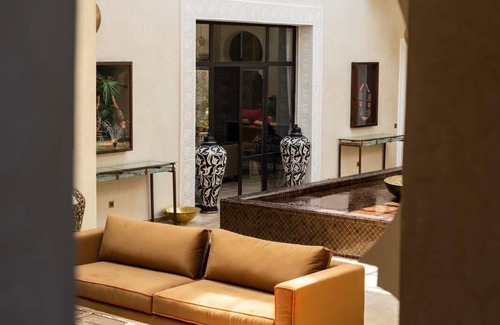 Medina Villa | Large upscale Villa Route de fez. Ideal for large groups events 30pers