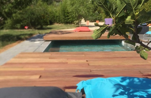 Cotignac Casa | Gran villa, de 6 a 15 personas, en el borde del bosque y el río con piscina