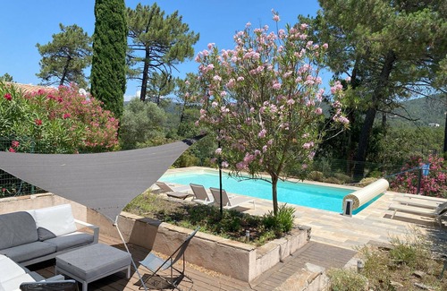 Le Muy Casa | Gran villa en las colinas, con piscina, para 6 a 10 personas