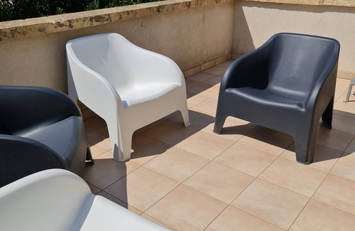 Galatone Villa | Gran villa en 4 niveles con gran jardín con barbacoa y vistas al mar.