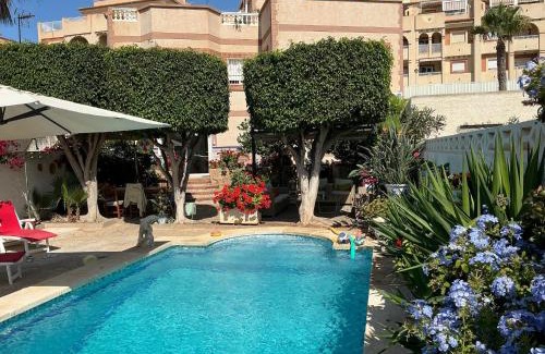 Roquetas de Mar Casa | Large Villa private pool and garden near beach