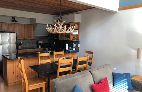 Upper Village Condominio | El condominio modernizado más grande del último piso en Greystone Lodge